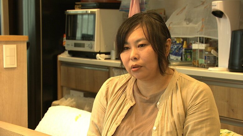 Yumeさんの母　美穂さん