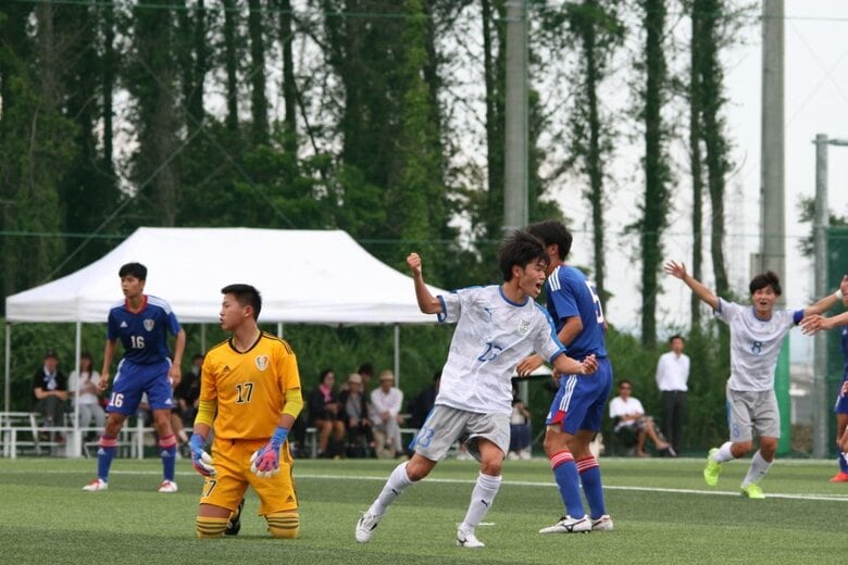 県総体後の県Aリーグvs清水桜が丘戦（提供：磐田東サッカー部）