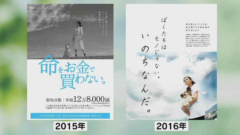 2015年と2016年のポスター