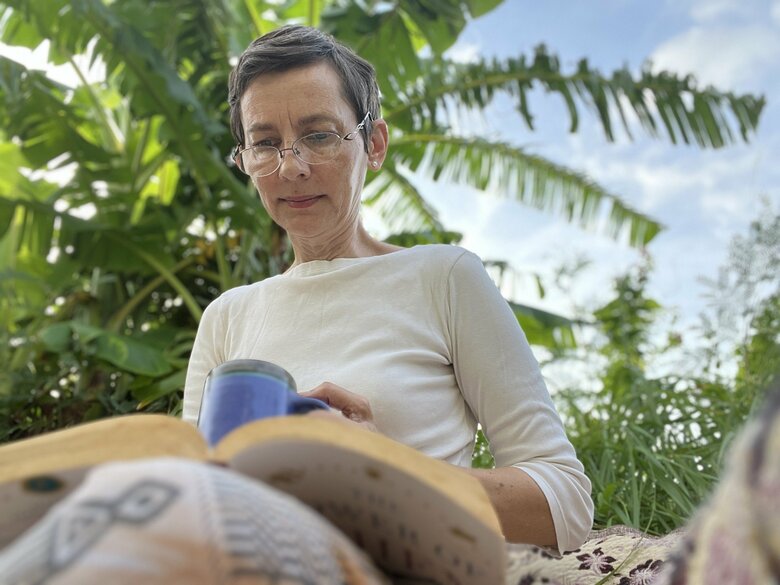 更年期症状を乗り越え、余暇を楽しむオリガさん