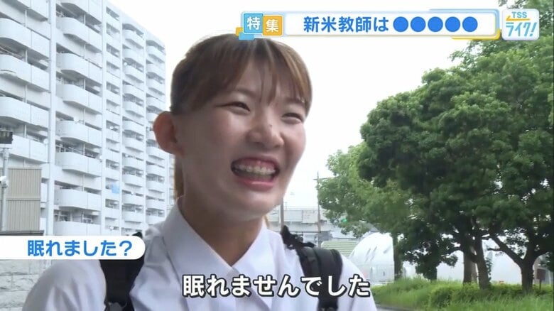 緊張していても笑顔の清川璃子さん