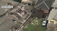 LPガス検査場で大爆発　中には大量のガスボンベ　近くに幼稚園　子どもたちは小学校の体育館に一時避難　けが人なし　奈良市
