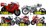 1千万円超えの中古バイクが続出している!750ccのレーサーレプリカとホモロゲ。その真実に迫り取引額の上位5機種を紹介する