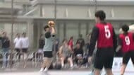 3人制バスケ白熱！新常設コート舞台にスリーエックススリーIN高岡　地元出身動画クリエーターも登場