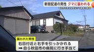湯沢市の山林で死亡女性「クマに襲われた」と断定　秋田市の男性（77）新聞配達中に襲われけが　秋田
