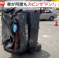 【まさか】スピンしながら中央分離帯乗り越え対向車線を“逆走”…トラックと衝突しようやく停止　事故原因は「ハンドル操作ミス」　トルコ