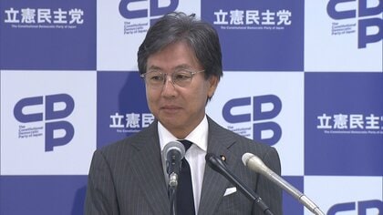 立憲・安住氏「一緒に同じ人を書くことは連立とイコール」　首相指名選挙に向けて他の野党と連立協議持ちかけへ