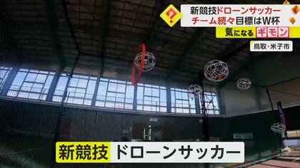 「ゲーム感覚で楽しい」注目の新競技“ドローンサッカー”　年齢・性別・障害の有無に関わらないバリアフリースポーツ