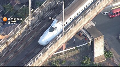 九州新幹線は始発から運行取りやめ　在来線も一部区間で　熊本空港発着の13便欠航…滑走路の被害確認されず【令和8年熊本地震】