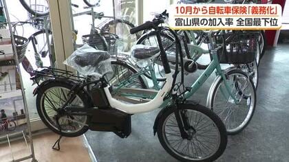 10月から自転車保険が「義務化」へ　富山県は加入率が全国ワースト　加入にあたり注意点も