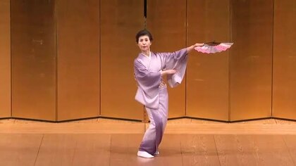 日本のおどり勉強会　5流派20人が優美な舞を披露