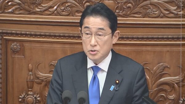 賃上げ表明も1兆円の“防衛増税”語らず…岸田首相に野党がヤジ「ごまかすな！」「増税隠し演説」と批判も｜FNNプライムオンライン