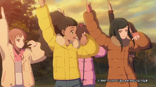 様々な人の手が加えられて完成したカット