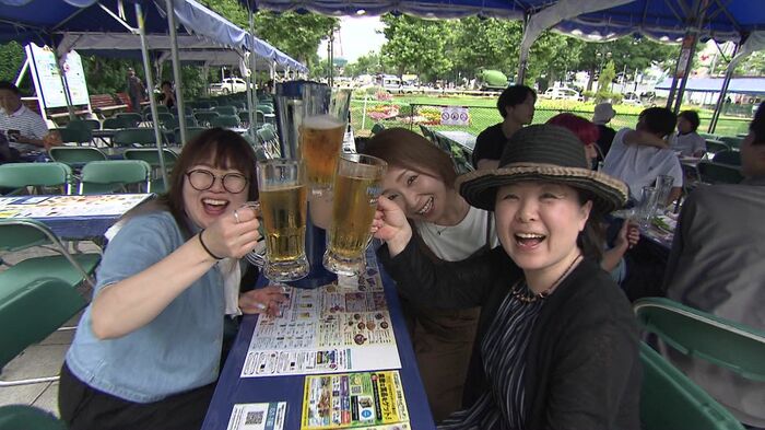 乾杯の様子