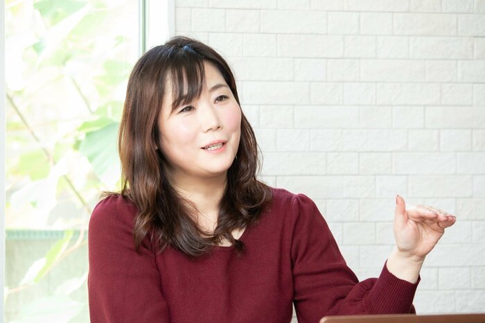 「家電レンタルの際はリサーチが大切」と話す田中真紀子さん