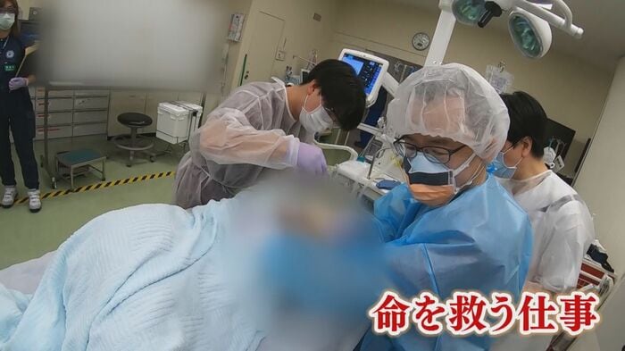 奥池さんの仕事ぶり