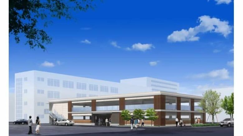 松山の市役所第四別館で駐輪場を“立体”に建て替えへ　再開発で“安全な歩行空間”　来春完成予定【愛媛】｜FNNプライムオンライン