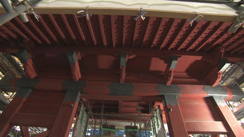 東京大学の「赤門」耐震化工事を初公開　2027年秋ごろ完了予定　国の重要文化財に指定｜FNNプライムオンライン
