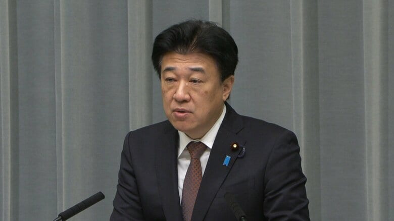 木原官房長官「対ロ制裁が日ロ関係悪化の原因との主張は受け入れられない」プーチン大統領発言を批判｜FNNプライムオンライン