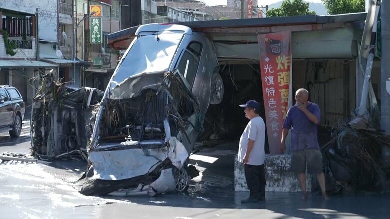 台風18号の死者14人に…台湾東部・花蓮県で発生した洪水で　安否不明31人｜FNNプライムオンライン