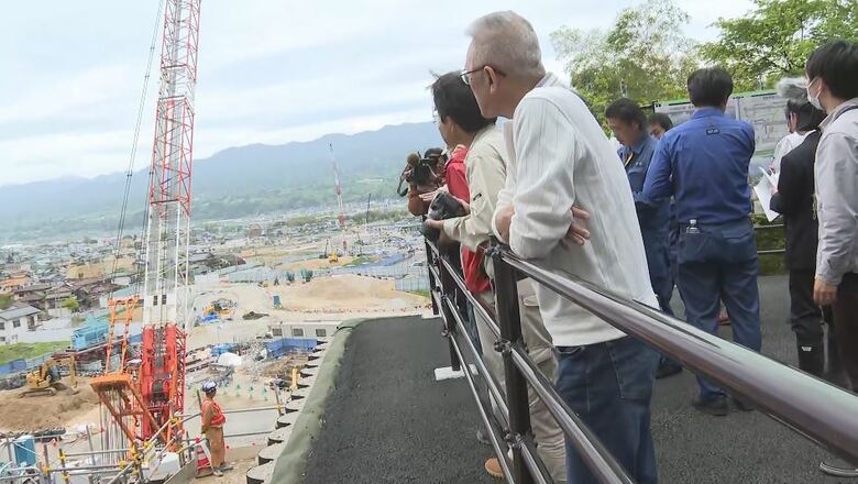 長野・飯田市に「リニア展望台」完成　新駅の工事現場など一望　5月20日と30日は無料見学｜FNNプライムオンライン