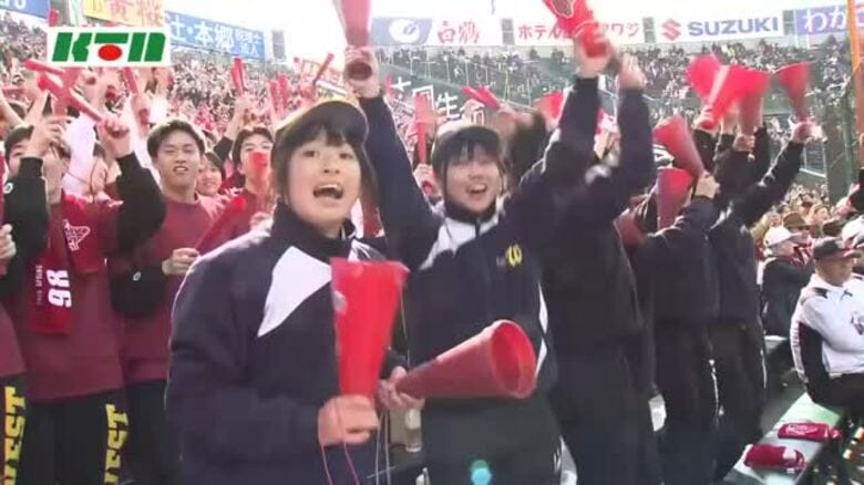 センバツで長崎西が応援団の「最優秀賞」受賞！一体感ある応援…マネージャー作曲「西高さんば」が後押しに｜FNNプライムオンライン