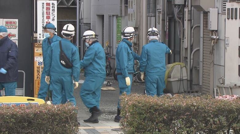 事件現場　JR長野駅前