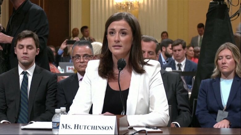 キャシディ・ハッチンソン氏の聴聞会（6月28日）