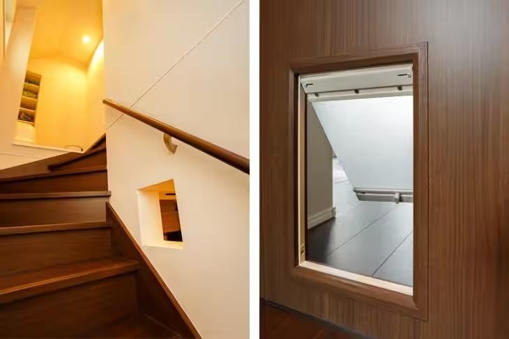 自由に行き来するための猫ドア（画像：オープンハウスグループ）