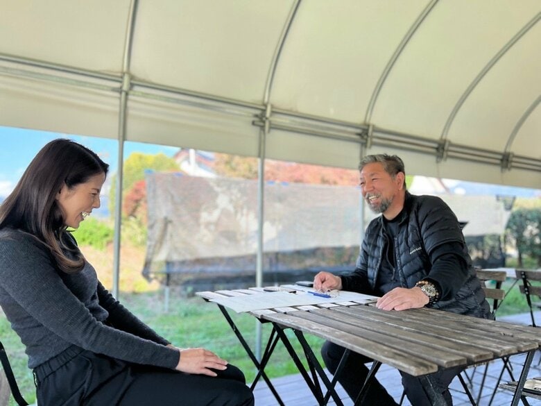 名付けた当時を思い返す内藤さん