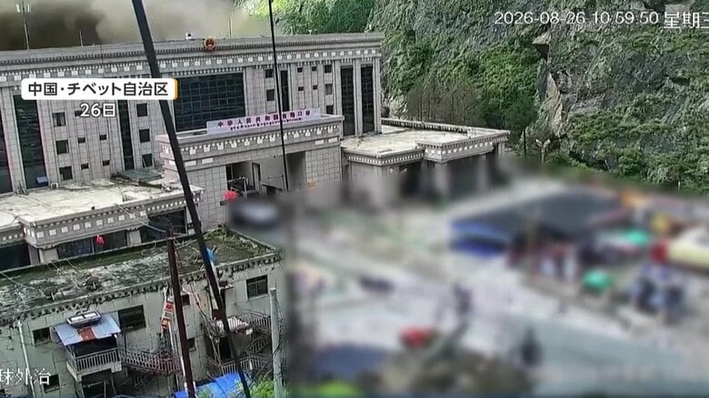 中国・ネパール国境検問所