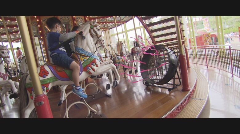 「ギリギリアトラクション」風圧で体感スピードアップ！