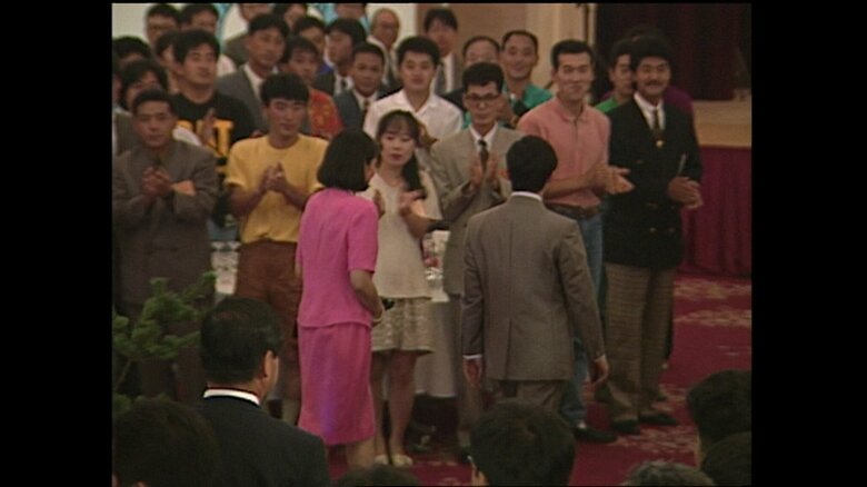 全国農業青年交換大会「歓迎の夕べ」に出席された皇太子ご夫妻（滋賀・長浜市）