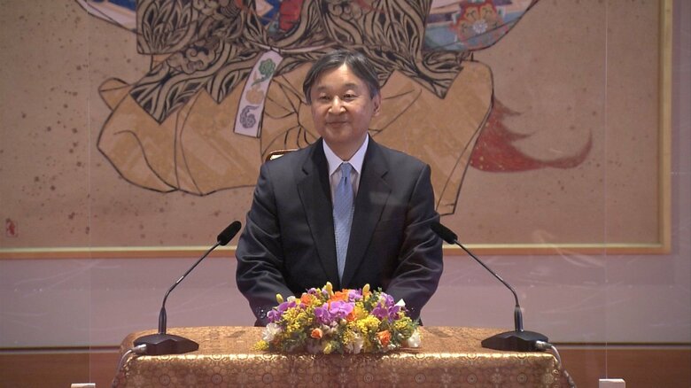 陛下は、誕生日を前に記者会見に臨まれた（21日 皇居･宮殿）