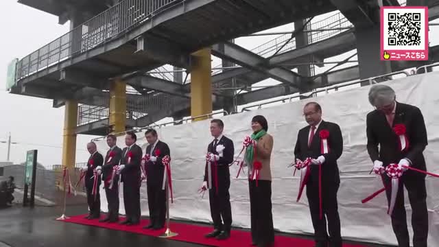 【避難タワーの完成祝す】最大で約7メートルの津波が想定される浜中町琵琶瀬地区に津波避難タワーが完成…落成式には町長なども出席し150人収容可能な内部が公開される〈北海道〉