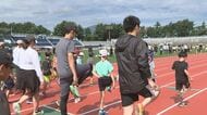 親子で陸上競技を楽しむ　初開催 「速く走れるようになった」　岩手県盛岡市