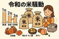 猛暑・水不足が引き起こした“米パニック”!!　お取り寄せ市場で起きた静かな争奪戦とは？