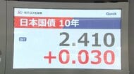 長期金利が一時2.41％まで上昇　27年ぶりの高水準　原油先物価格も“115ドル台”　背景に一層の値上がりか