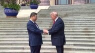 トランプ大統領と習近平国家主席が握手　まもなく米中首脳会談　注目は貿易問題・イラン情勢・台湾武器売却