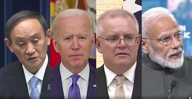日米豪印の4カ国 途上国へのワクチン供与連携へ。専門家「中国の覇権主義に対抗する重要な枠組み」