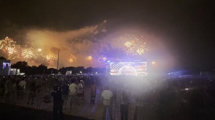 アメリカ建国250年祝う花火で大気汚染　ワシントンで通常の6倍超　一時、世界の主要都市で最悪に