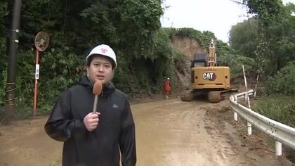 氷見市6集落の孤立続く　道路の復旧作業進むもめどたたず 孤立解消には数日かかる見通し
