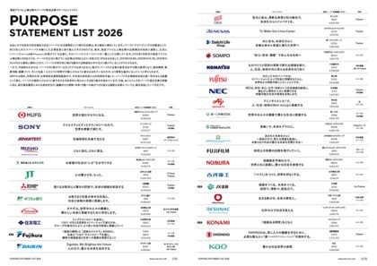 プライム上場企業348社のパーパスを一挙公開　SMO「PURPOSE STATEMENT LIST 2026」