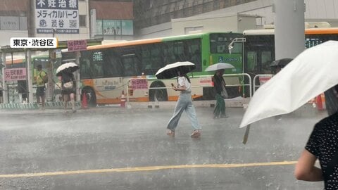 東京・板橋区で「記録的短時間大雨」1時間120ミリ超　東京23区の一部でレベル4大雨危険警報も