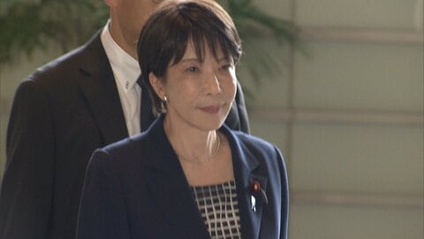 高市総理　SNSで台風24号に注意呼びかけ　官邸危機管理センターに「情報連絡室」設置