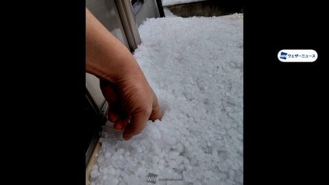 今夜もまだ「ゲリラ雷雨」警戒　あすも山沿い中心に不安定　関東各地でひょう、冠水被害も