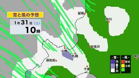 【&rdquo;第2波&rdquo;活発雪雲が再び襲来】週末も北海道はドカ雪に警戒―道央で最大30センチ予想―2日朝は交通障害に注意を―最新天気予想シミュレーション