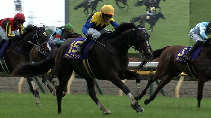 2025年のオークスを制したカムニャック