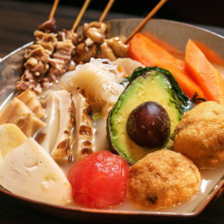 焼き餅にズッキーニも…進化系「名古屋コーチンおでん」の専門店 コーチンのうま味が凝縮 名古屋JRゲートタワー｜FNNプライムオンライン