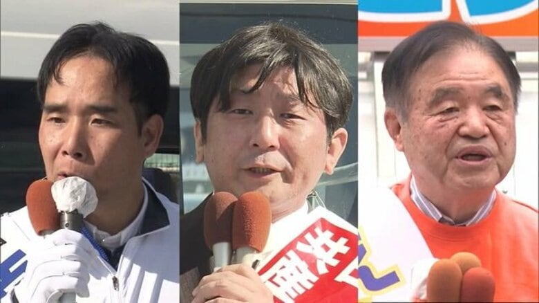 【衆院選・県1区】10期目を目指すベテランの自民・前職を立憲・共産の新人2候補が追う展開に【山形発】｜FNNプライムオンライン